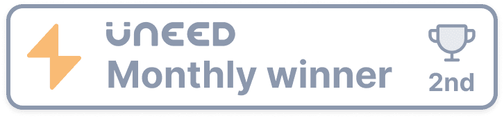 #2 Product of the Month