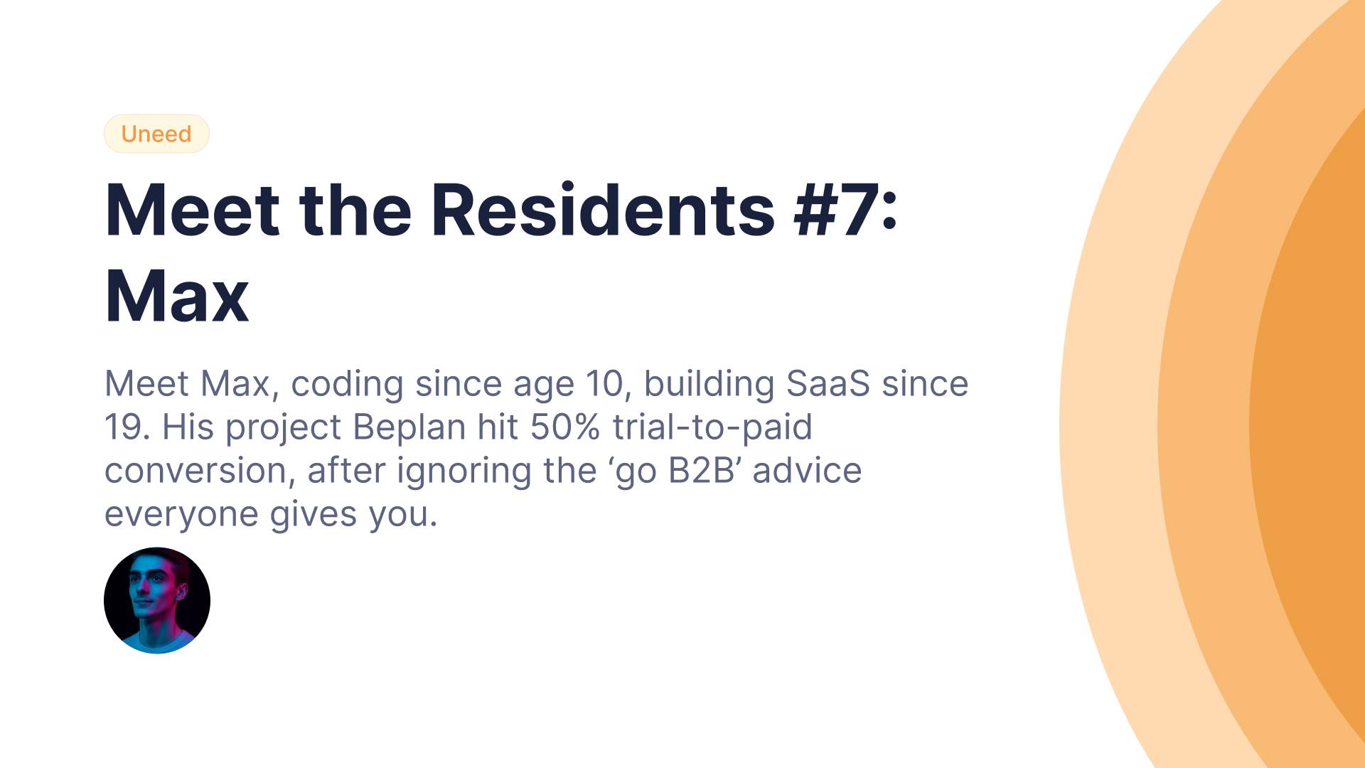 Meet the Residents #7: Max π«π·