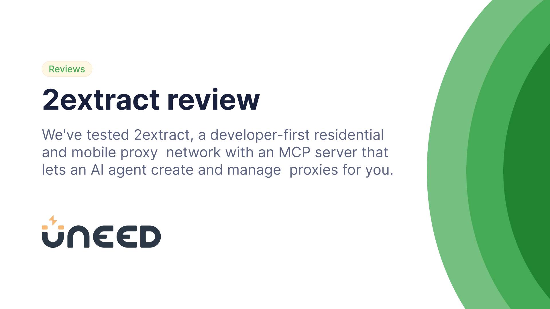 2extract Review - Residential Proxies Your Agent Can Drive