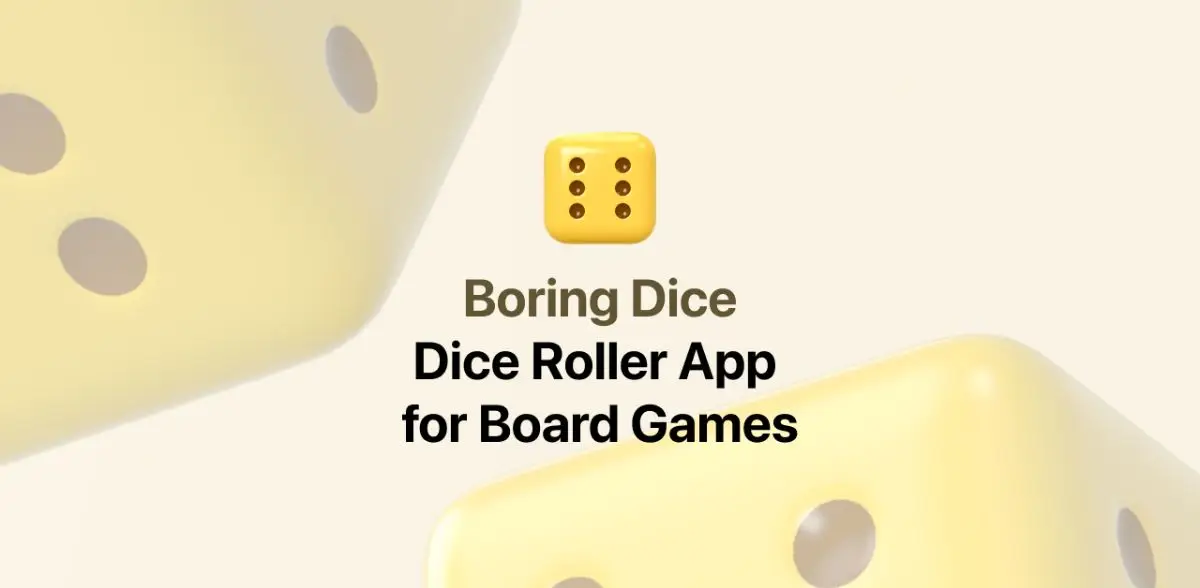 Boring Dice product image