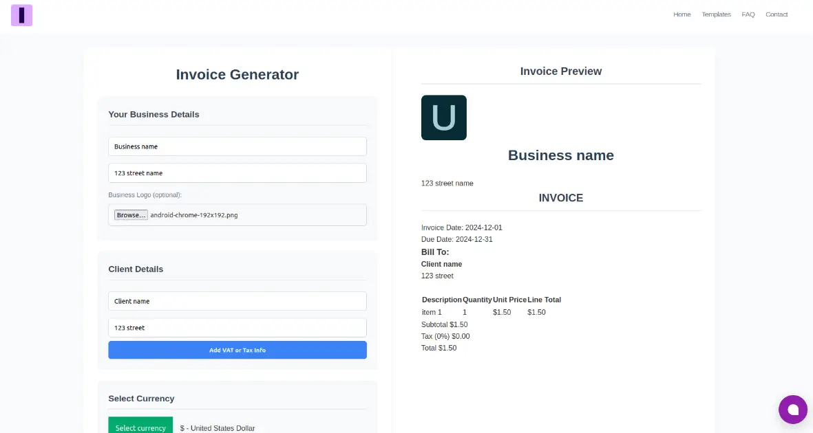 Invoice Den product image