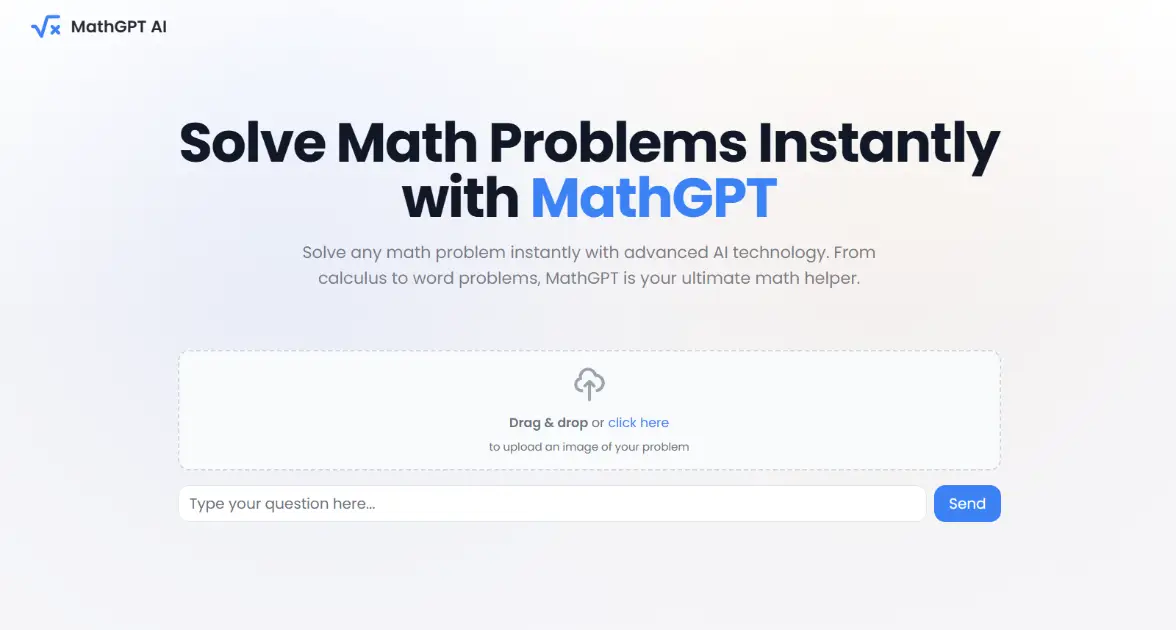 MathGPT AI product image