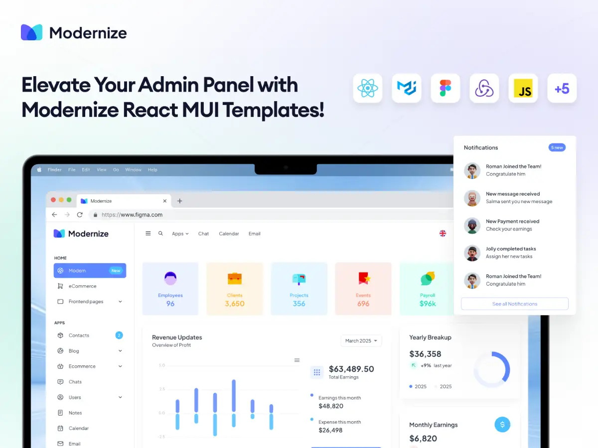 React Templates & Themes image number 21