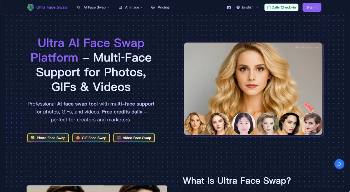 Ultra Face Swap image number 01