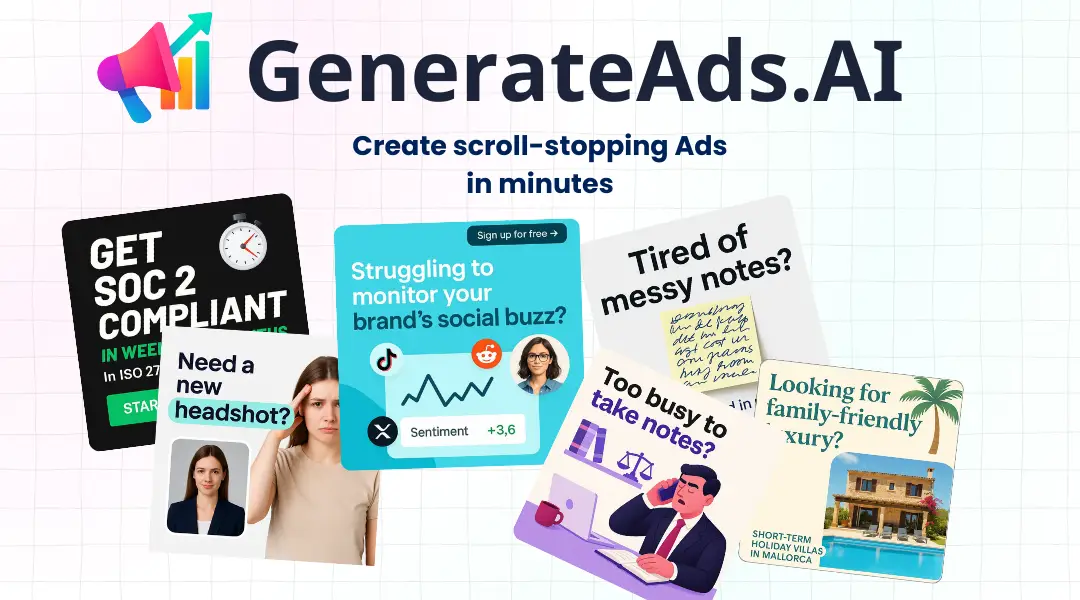 Generate Ads AI product image