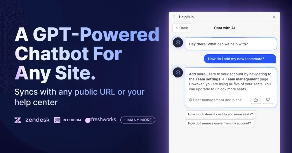 HelpHub product image