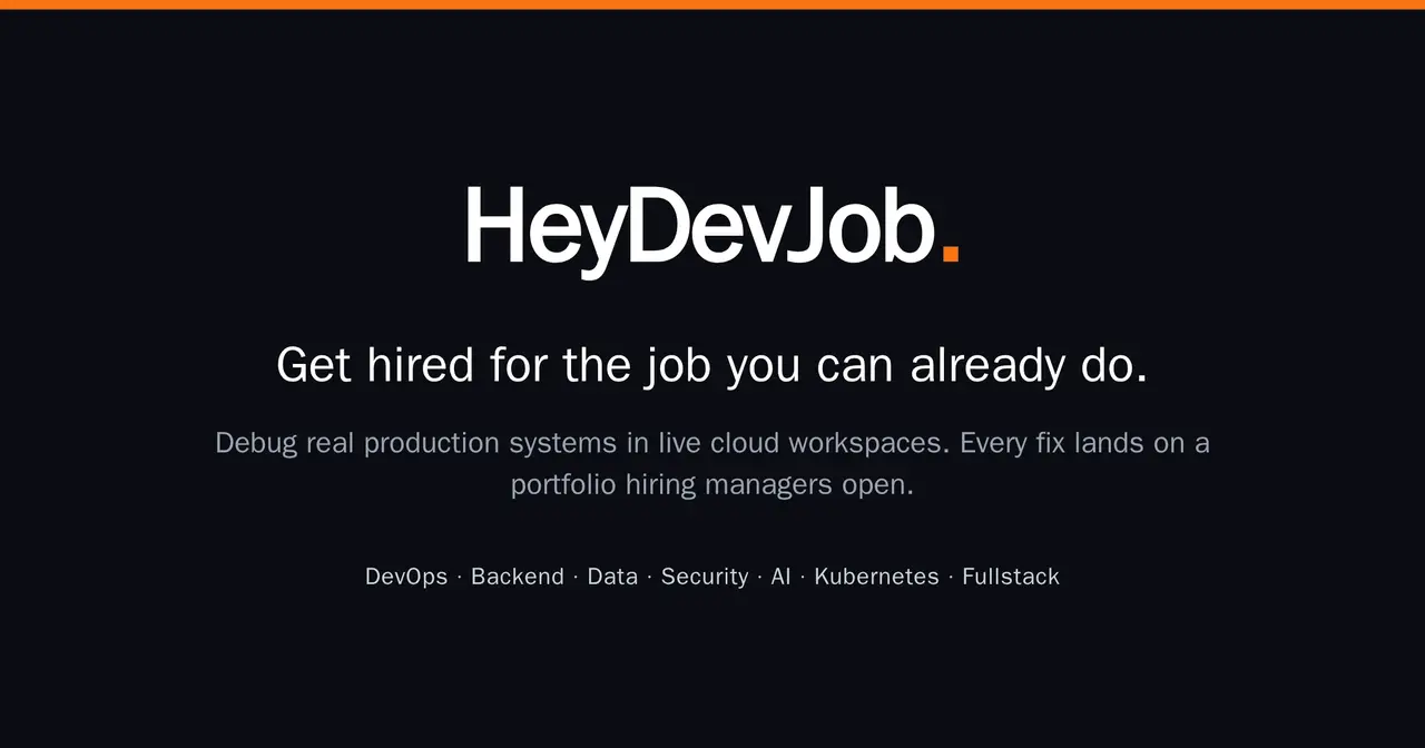 HeyDevJob product image