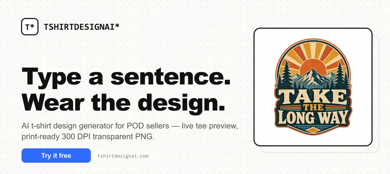 T-Shirt Design AI product image