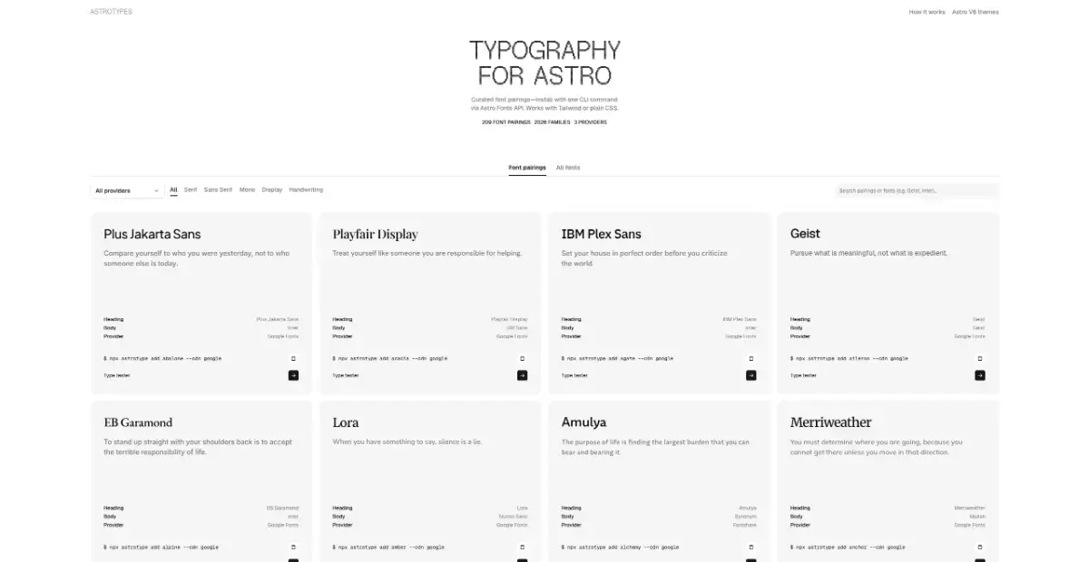 Astro Types product image