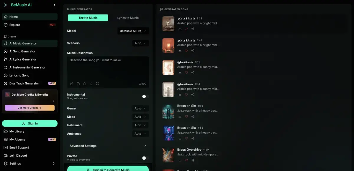 BeMusic AI - AI Music Generator image number 21