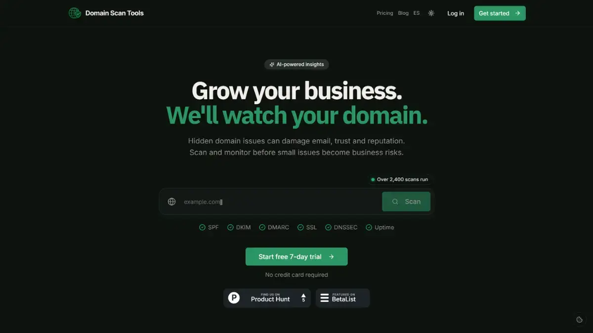 Domain Scan Tools image number 01