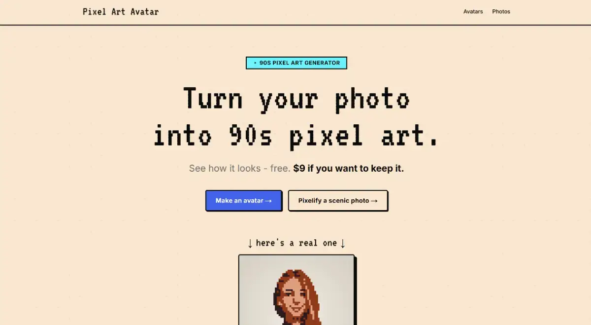 Pixel Art Avatar product image
