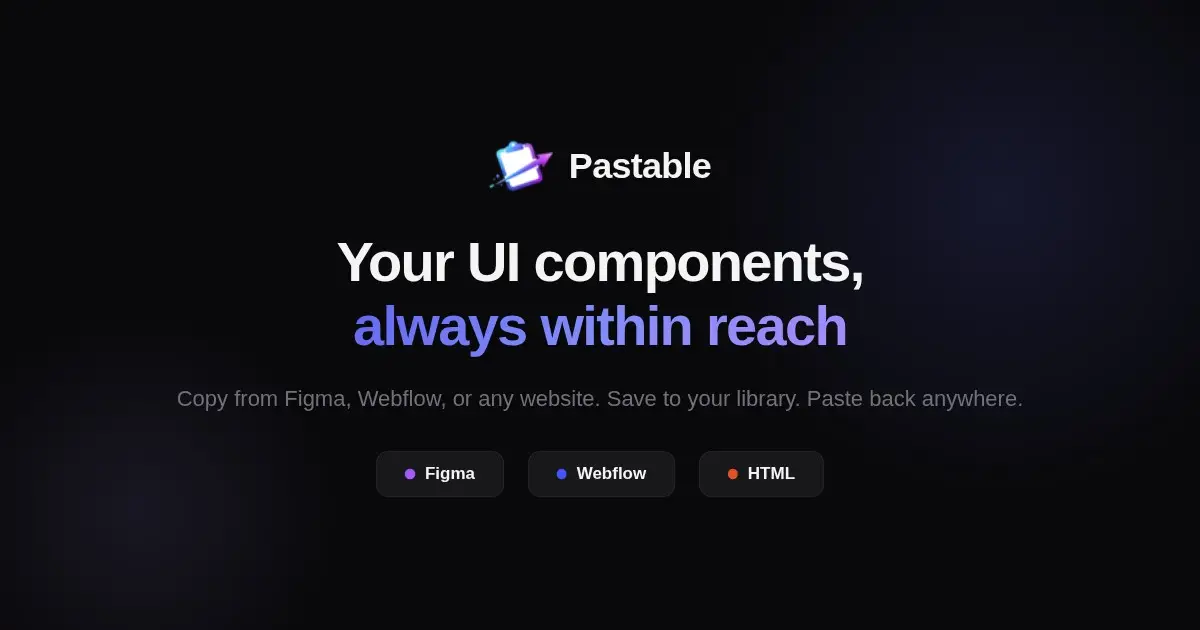 Pastable product image